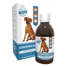 Ostropestřec olej pro psy TOPVET 200ml Ostropestřec olej pro psy TOPVET 200ml