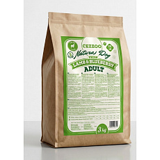 CEZZOO Natura Dog Fresh Lamb&Blueberry Adult 3kg