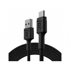 Green Cell KABGC19 USB kabel USB 2.0 2 m USB A USB C Černá