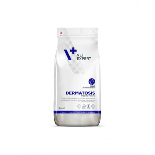 VetExpert VD dog 4T Dermatosis Rabbit & Potato 12 kg