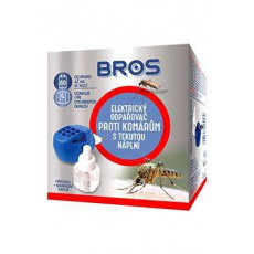 Bros elektr. odpuzovač hmyzu strojek+tek.náplň 60nocí