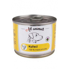 All Animals DOG kuřecí mleté 200g All Animals DOG kuřecí mleté 200g