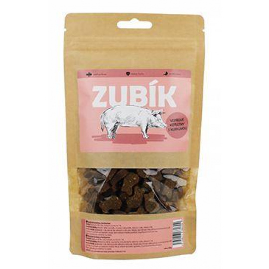 Pochoutka ZUBÍK Vepřové kotlety s kurkumou 200g