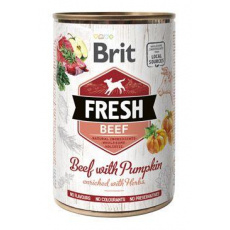 Brit Fresh Dog konz Beef with Pumpkin 400g Brit Fresh Dog konz Beef with Pumpkin 400g
