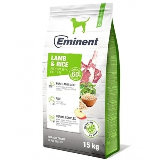 Eminent Lamb & Rice High Premium 15kg