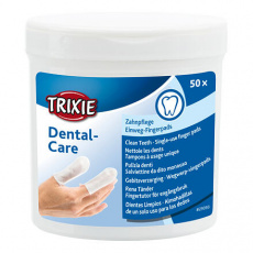 Zubní péče - jednorázové pečující návleky na prst, 50ks