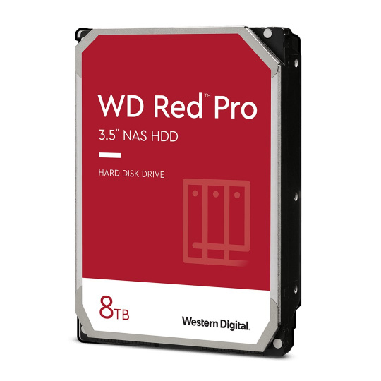 Western Digital Red Pro vnitřní pevný disk 8 TB 7200 ot/min 256 MB 3.5" SATA