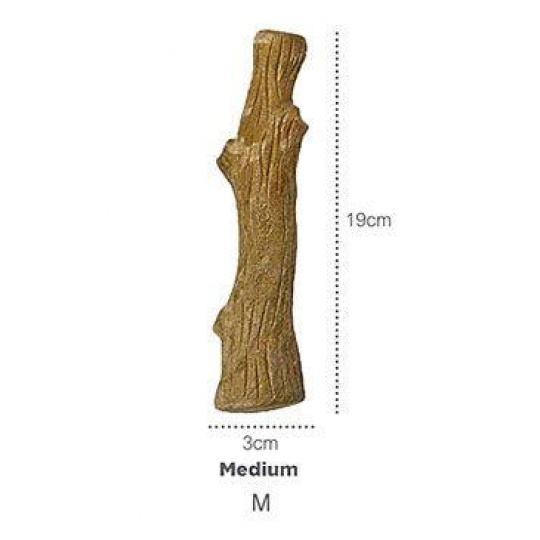 Hračka pes žvýkací Petstages Dogwood M-19/3,5cm