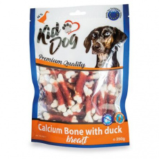 KIDDOG kachní prsa na kalciové kostičce 250 g KIDDOG kachní prsa na kalciové kostičce 250 g