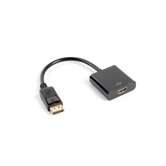 ADAPTÉR LANBERG DISPLAYPORT(M)->HDMI(F) 10CM