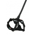 Szelki dla psa z smyczą 2m CLIP&GO czarna XS Zolux