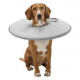 Ochranný mäkký golier "disk", polyester/pena, sivá