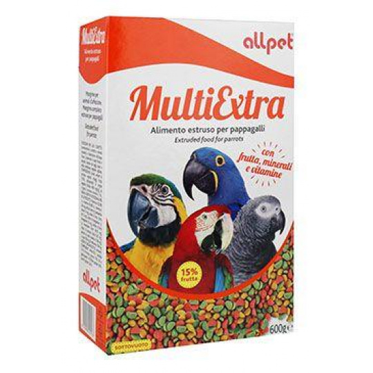 Krmivo pro Ptáky All MULTIEXTRA extrud. 0,6kg