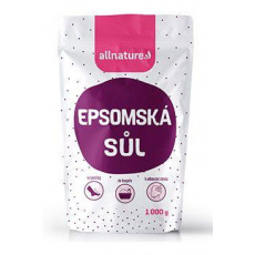 Allnature Epsomská sůl 1000g Allnature Epsomská sůl 1000g