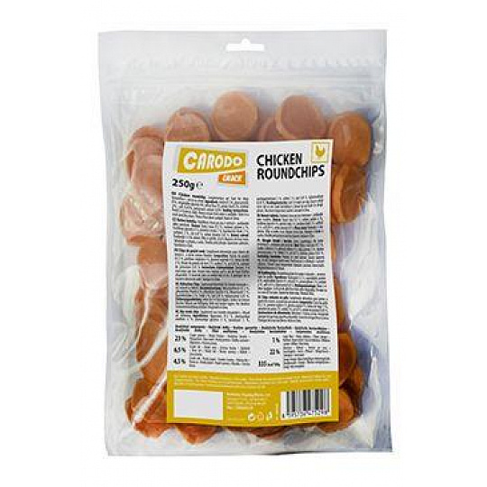 CARODO Dog poch. Kuřecí kolečka 250g