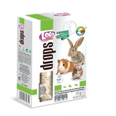 LOLO dropsy mléčno-medové pro hlodavce 75 g LOLO dropsy mléčno-medové pro hlodavce 75 g