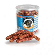 KIDDOG kachní steak na buvolí tyčince - PREMIUM QUALITY 200 g dóza KIDDOG kachní steak na buvolí tyčince - PREMIUM QUALITY 200 g dóza