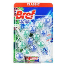 Wc blok Bref Power Aktiv Pine kuličky 3x50g