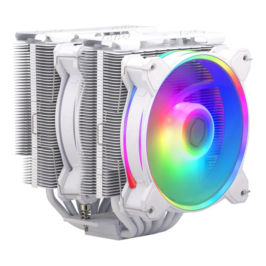 Cooler Master Hyper 622 Halo White Procesor Vzduchový chladič 12 cm Bílá