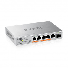 Zyxel XMG-105HP Nespravované 2.5G Ethernet (100/1000/2500) Podpora napájení po Ethernetu (PoE) Stříbrná