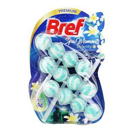 Wc blok Bref Spa Moments Serenity kuličky 3x50g