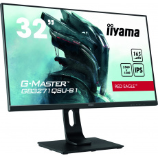 iiyama G-MASTER GB3271QSU-B1 počítačový monitor 80 cm (31.5") 2560 x 1440 px Wide Quad HD LED Černá