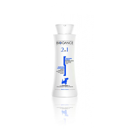 Šampón BIOGANCE 2 in1 250 ml (+ kondicionér v jednom)