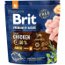 BRIT Premium by Nature Junior M Chicken - suché krmivo pro psy - 1 kg