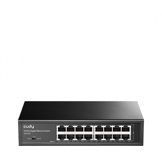 Cudy GS1016 síťový přepínač Gigabit Ethernet (10/100/1000) Černá