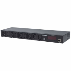 Intellinet 163682 napěťová distribuční jednotka (PDU) 8 AC zásuvky / AC zásuvek Černá