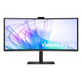 Samsung S65VC počítačový monitor 86,4 cm (34") 3440 x 1440 px UltraWide Quad HD LCD Černá