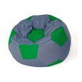 Sako taška pouffe Ball šedozelená L 80 cm