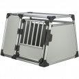 Transportní klec - hliníkový rám, pevné panely 93 x 64 x 81 cm, nosnost 40 kg