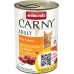 ANIMONDA konzerva CARNY Adult - hovězí, kuřecí 400g