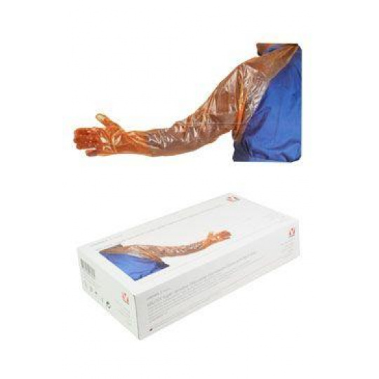 Rukávník jednorázový senzitivní oranžový KRUTEX 50ks Rukávník jednorázový senzitivní oranžový KRUTEX 50ks