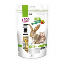 LOLO Foody ovocné krmivo pro králíky a křečky 600g Doypack LOLO Foody ovocné krmivo pro králíky a křečky 600g Doypack
