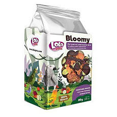 Pochúťka BLOOMY vege pre papagáje a exoty 80 g