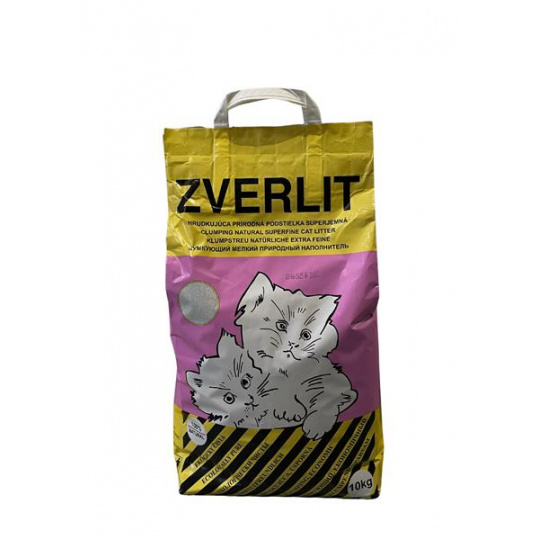 ZVERLIT Podestýlka růžová,super jemná, kočka 10kg ZVERLIT Podestýlka růžová,super jemná, kočka 10kg
