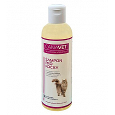 CANAVET šampon pro kočky s antipar.přísadou Canabis CC 250ml