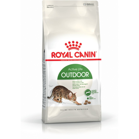 Royal Canin Active Life Outdoor suché krmivo pro kočky 4 kg Dospělý jedinec Drůbež