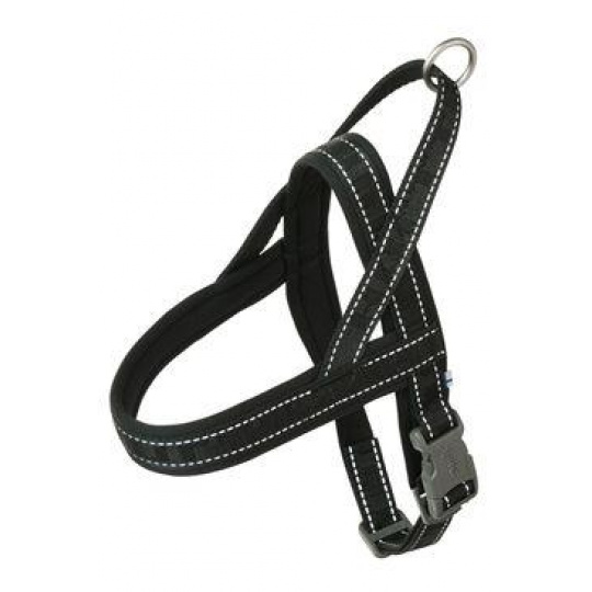 Postroj Hurtta Casual ECO černý 50-60cm Postroj Hurtta Casual ECO černý 50-60cm