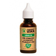 LÁSKA 56 Při strachu a úzkosti 30ml LÁSKA 56 Při strachu a úzkosti 30ml