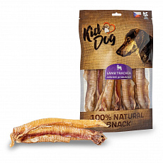 KIDDOG 100 % Natural Snack jahňacia priedušnica (hrtan) 250 g / 10 -11 ks