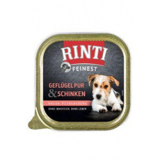 Rinti Dog Feinest vanička drůbež+šunka 150g Rinti Dog Feinest vanička drůbež+šunka 150g