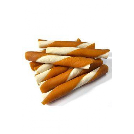 Kolagenová tyčinka s kuřecím masem 12cm 500g Kolagenová tyčinka s kuřecím masem 12cm 500g