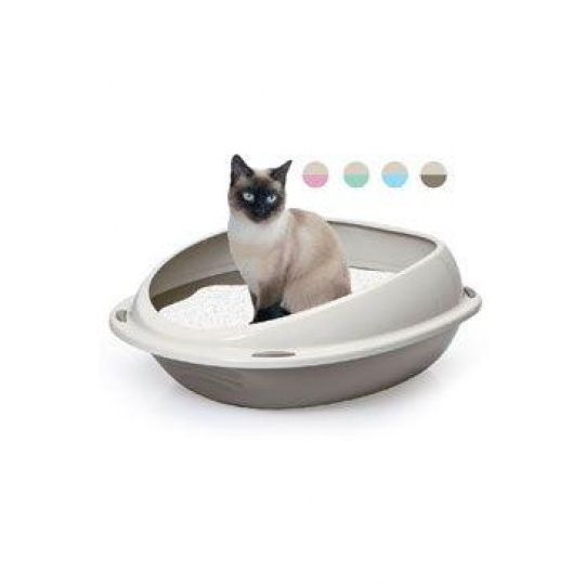 WC kočka Shuttle s okrajem, 57cm WC kočka Shuttle s okrajem, 57cm