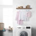 Bosch Serie 8 WDU8H540PL kombinovaná pračka/sušička Stojací Přední plnění 10/6 kg D Bílá
