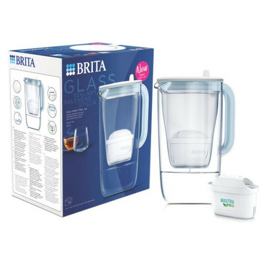 Brita 1050452 vodní filtr Pultový vodní filtr 2,5 l Modrá, Bílá