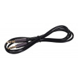 Gembird CCAP-444-1M audio kabel 3.5mm Černá