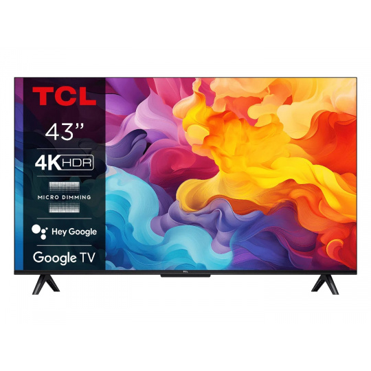 TCL 43V6B televizor 109,2 cm (43") 4K Ultra HD Smart TV Wi-Fi Černá